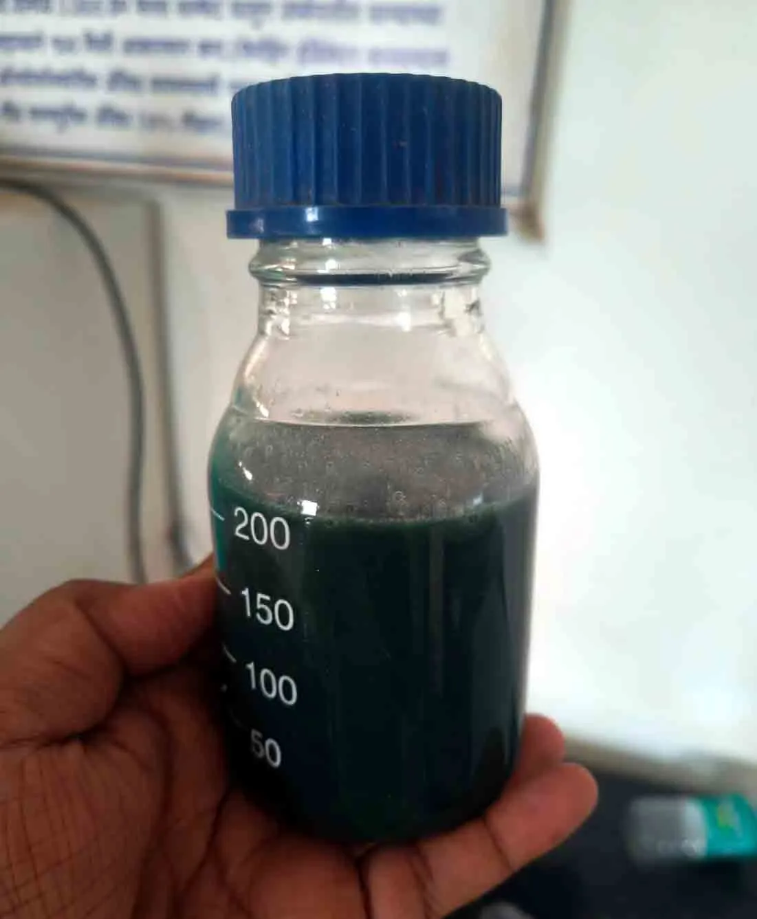 Biological input production process